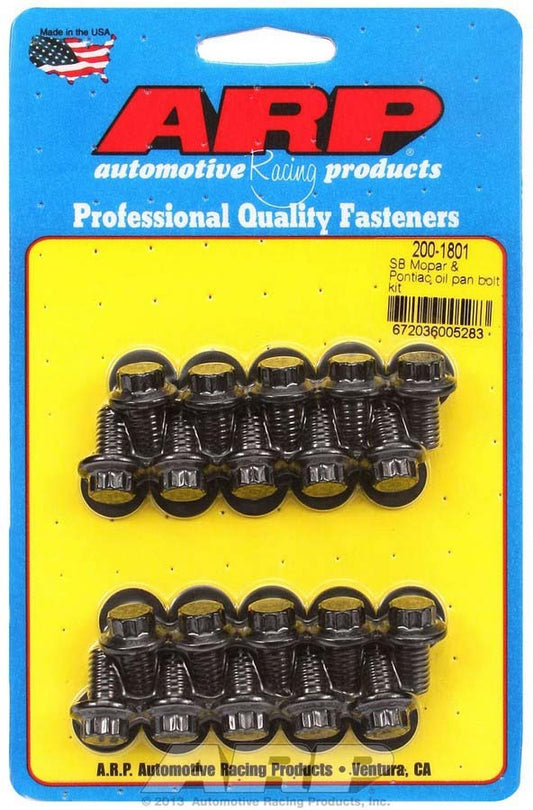 ARP SBM Oil Pan Bolt Kit - 12pt 200-1801