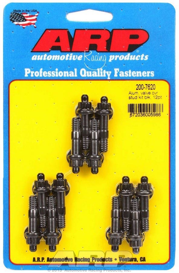 ARP Valve Cover Stud Kit 1/4 12pt (12) 200-7620
