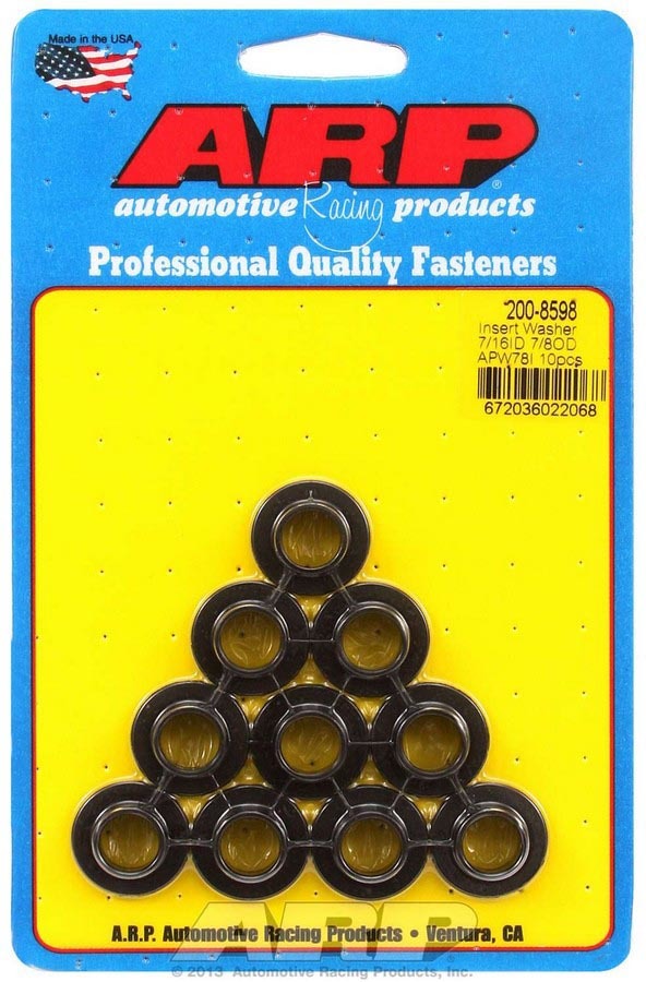 ARP Insert Washers - 7/16 ID x .875 OD (10) 200-8598