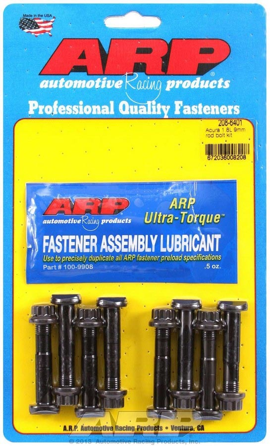 ARP Honda Rod Bolt Kit - Fits 1.8L 208-6401