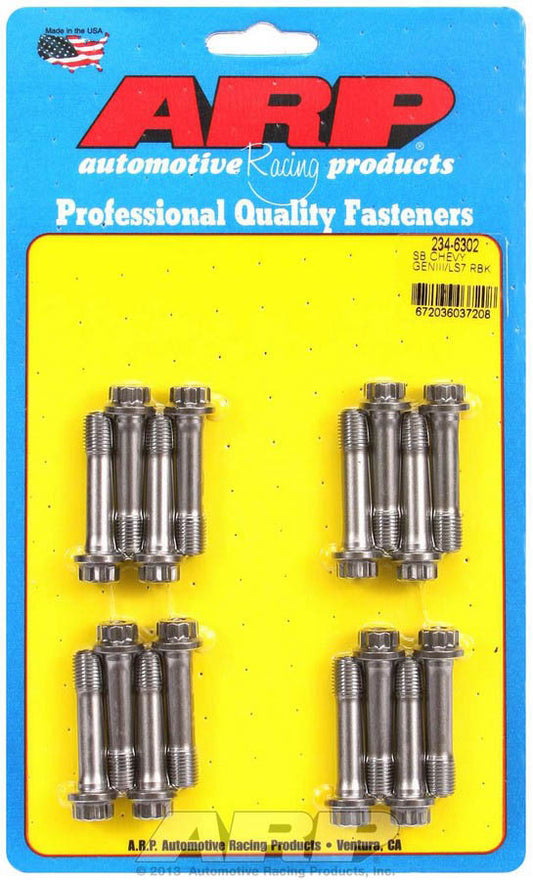 ARP SBC Rod Bolt Kit - Fits GM LS7 2000 Series 234-6302