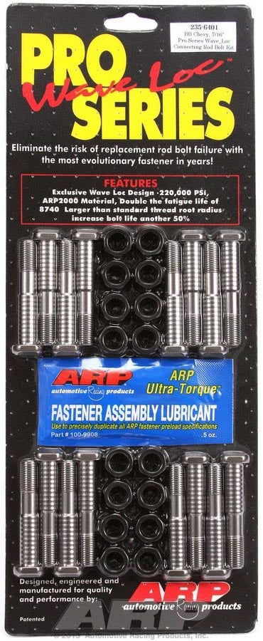 ARP BBC Rod Bolt Kit - Fits 454-502 w/7/16" 235-6401