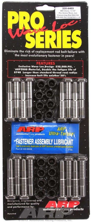 ARP BBC Rod Bolt Kit - 7/16 Pro-Series 235-6403