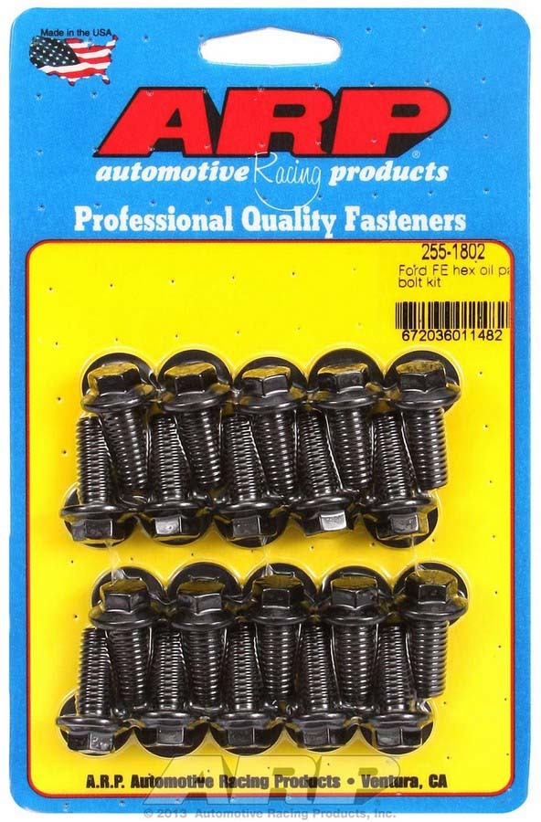 ARP Oil Pan Bolt Kit - 6pt Ford FE 255-1802
