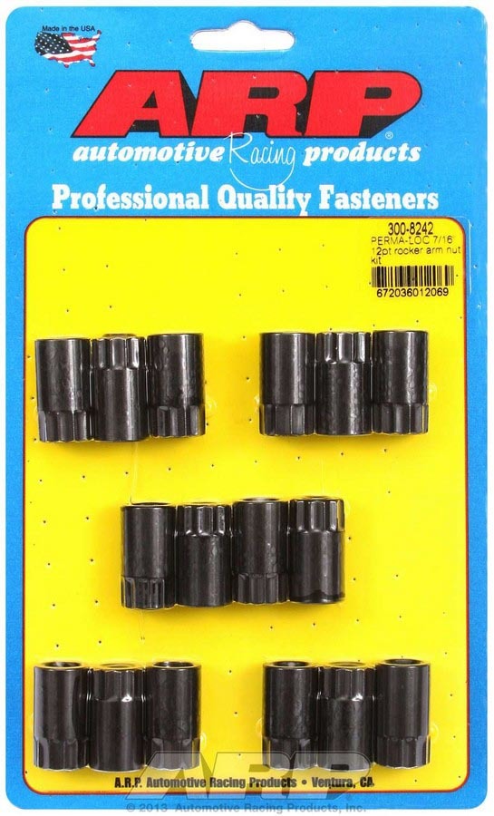 ARP Rocker Arm Nut Kit - 7/16 (16) 300-8242