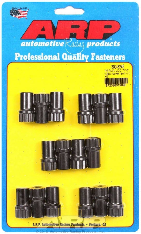 ARP Rocker Arm Nut Kit - 7/16 (16) 300-8245