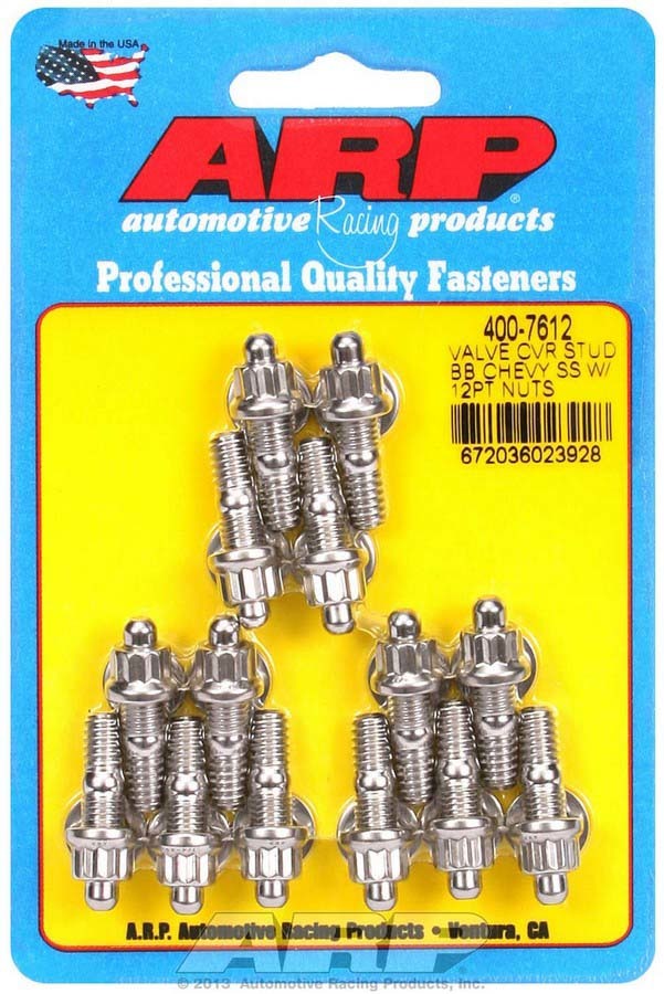 ARP S/S Valve Cover Stud Kit 12pt (14) 400-7612