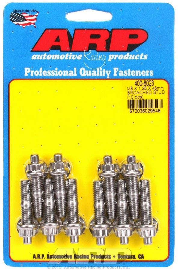 ARP S/S Stud Kit - (10) M8 x 1.25" x 45mm 400-8023
