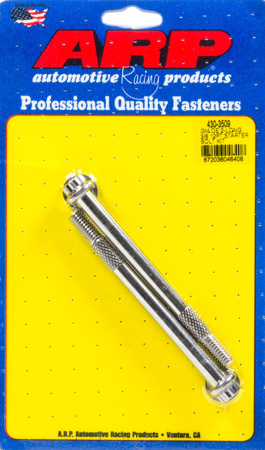 ARP S/S Starter 12pt Bolt Kit 3/8-16 x 4.660 UHL 430-3509