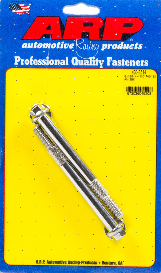 ARP S/S Starter 6pt Bolt Kit 3/8-16 x 4.400 UHL 430-3514