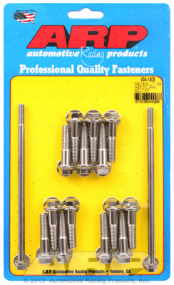 ARP Oil Pan Bolt Kit - GM LT1 6.2L 6pt S/S 434-1806