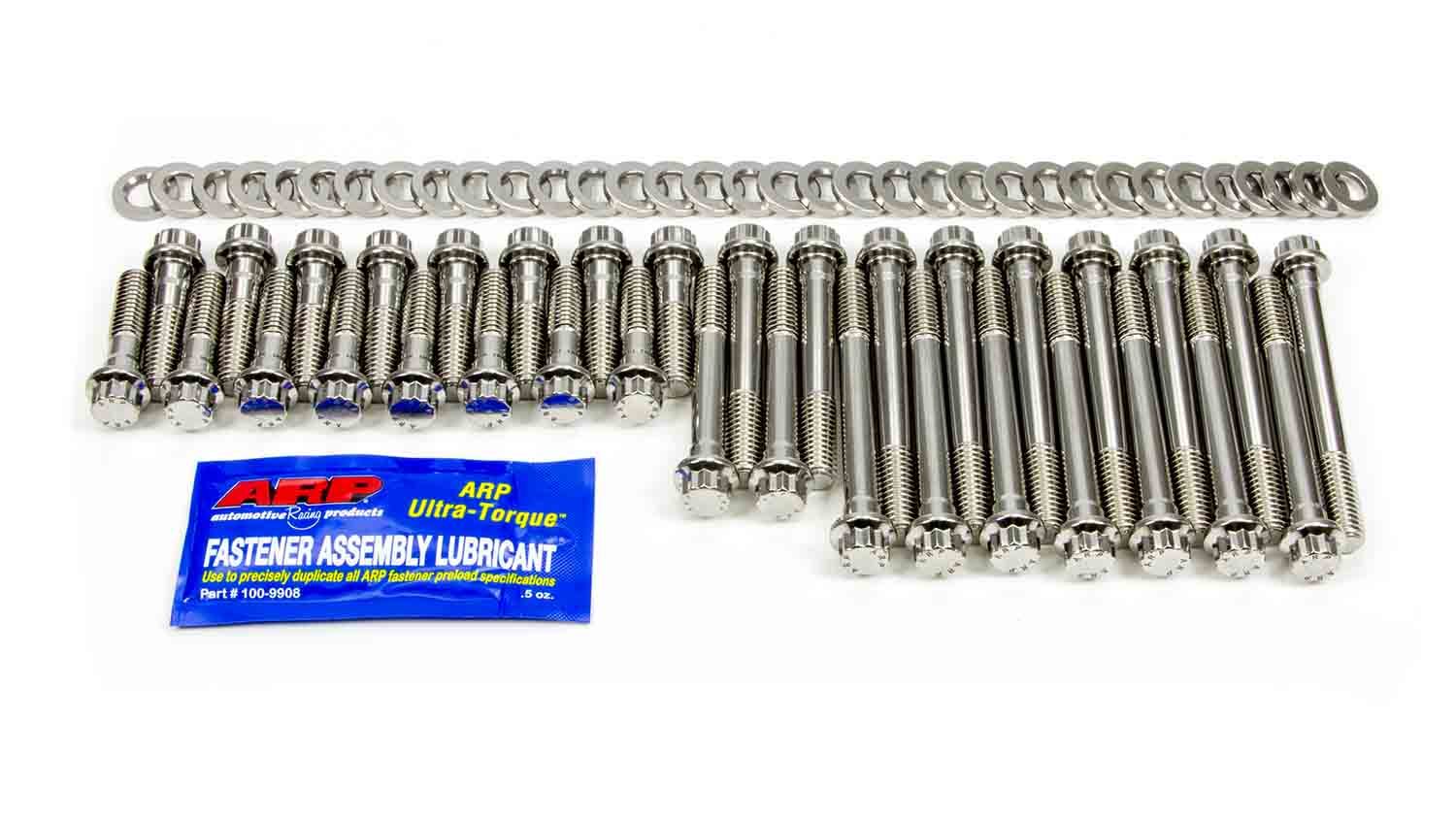 ARP SBC S/S Head Bolt Kit 12pt 434-3701