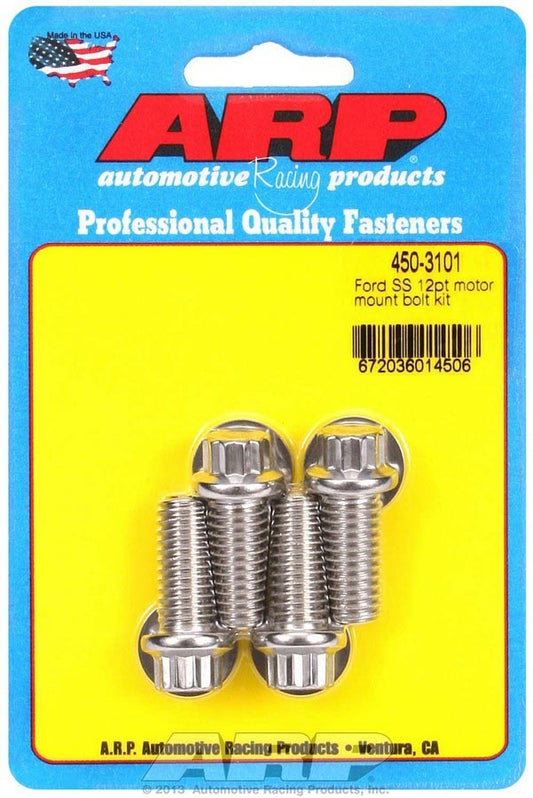 ARP SBF S/S Motor Mount Bolt Kit - 12pt 450-3101
