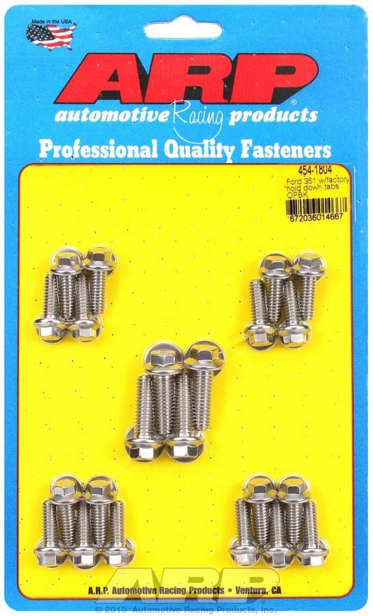 ARP SBF Oil Pan Bolt Kit 454-1804