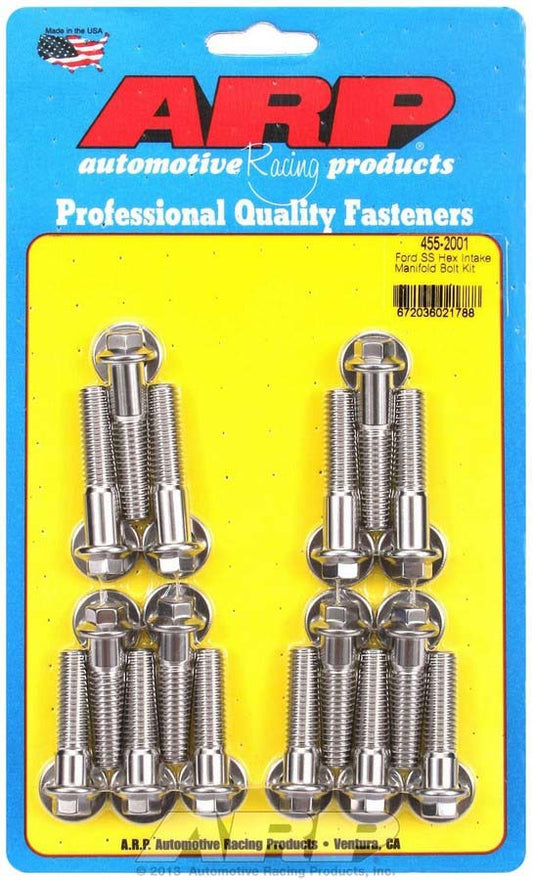 ARP BBF S/S Intake Bolt Kit 6pt 455-2001