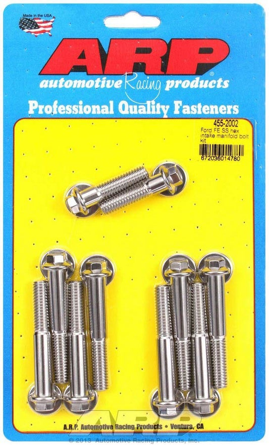 ARP BBF S/S Intake Bolt Kit 6pt 455-2002