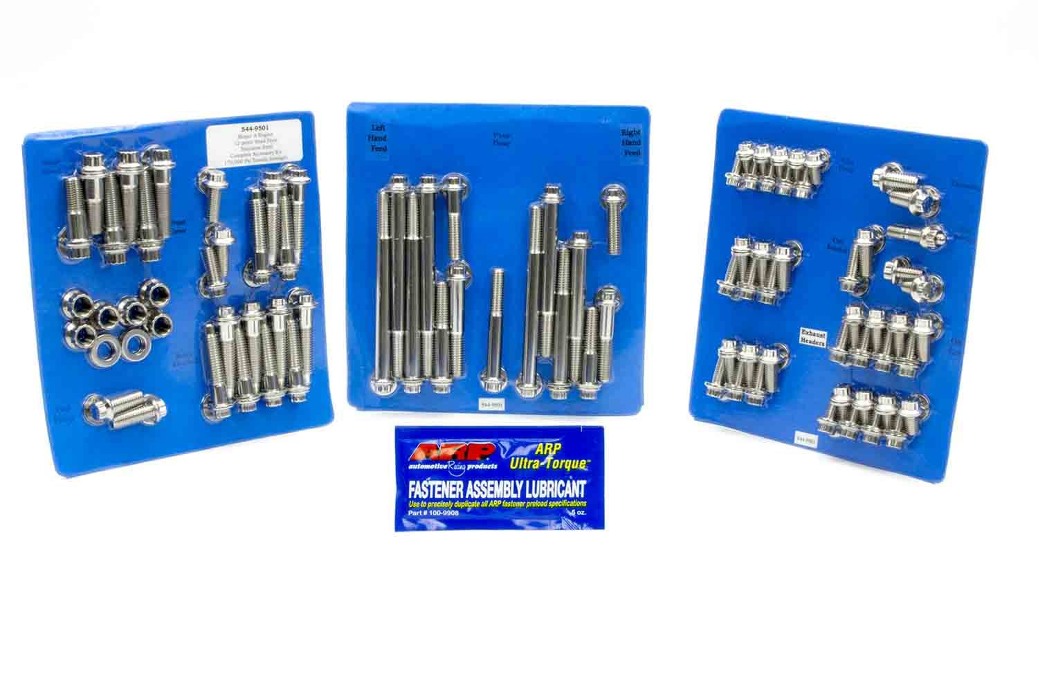 ARP SBM S/S Complete Engine Fastener Kit 12pt 544-9501