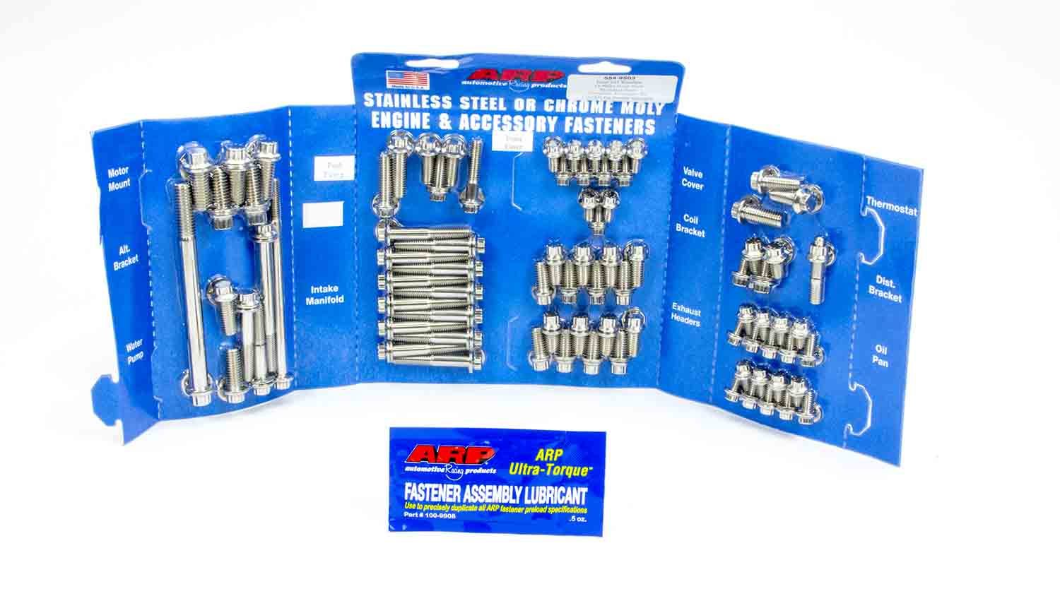 ARP SBF S/S Complete Engine Fastener Kit 12pt 554-9503