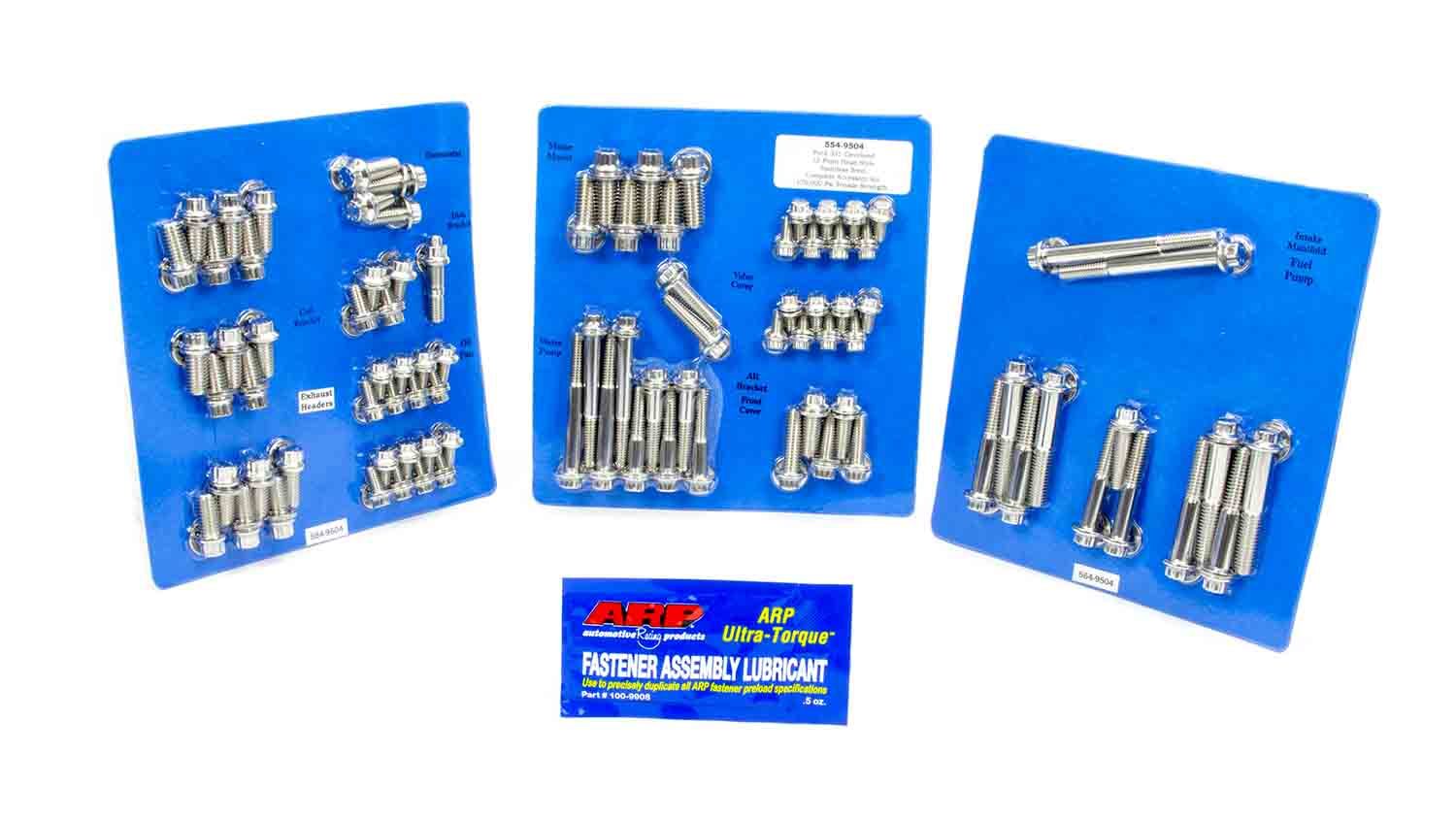 ARP SBF S/S Complete Engine Fastener Kit 12pt 554-9504