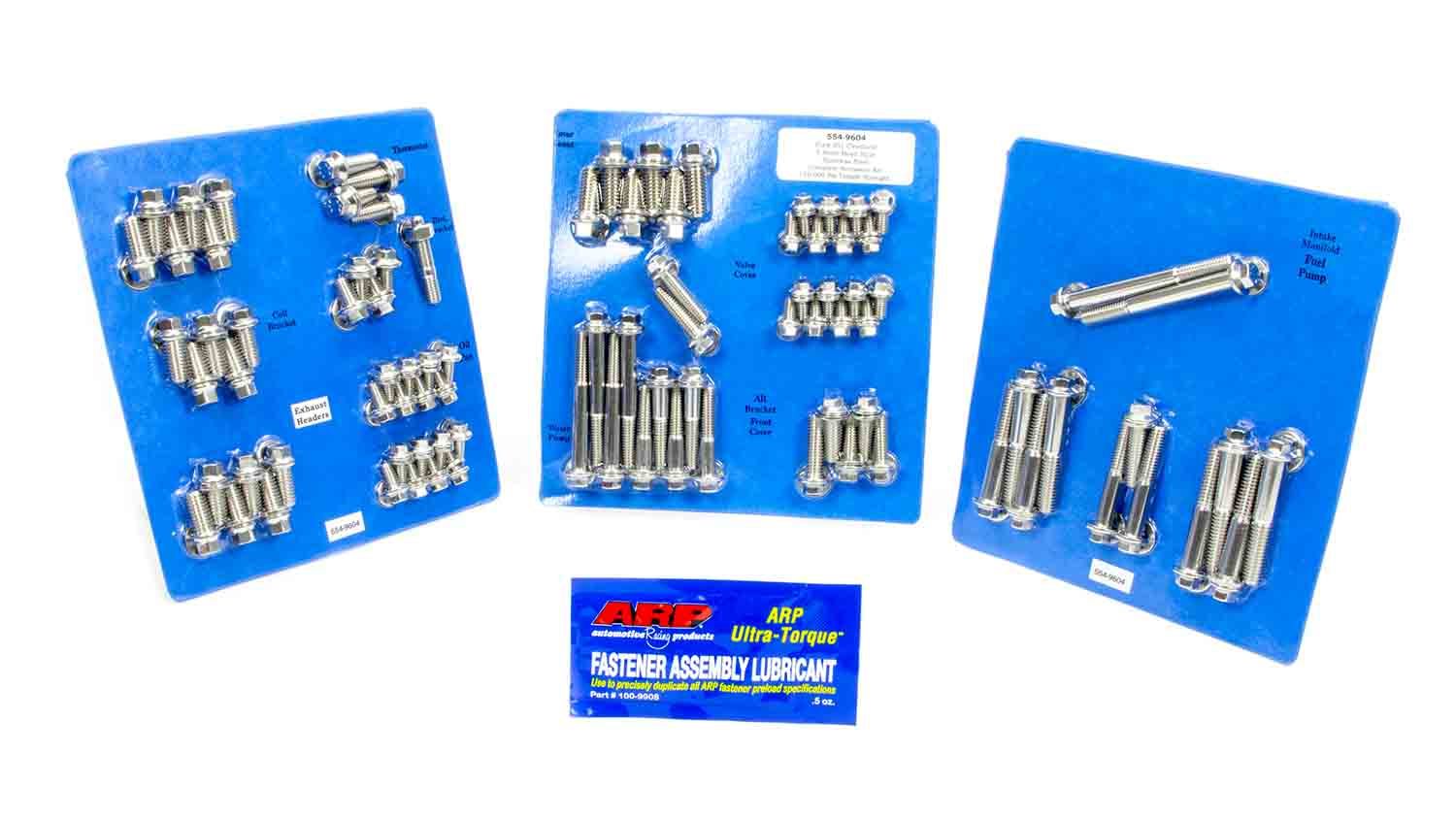 ARP SBF S/S Complete Engine Fastener Kit 6pt 554-9604