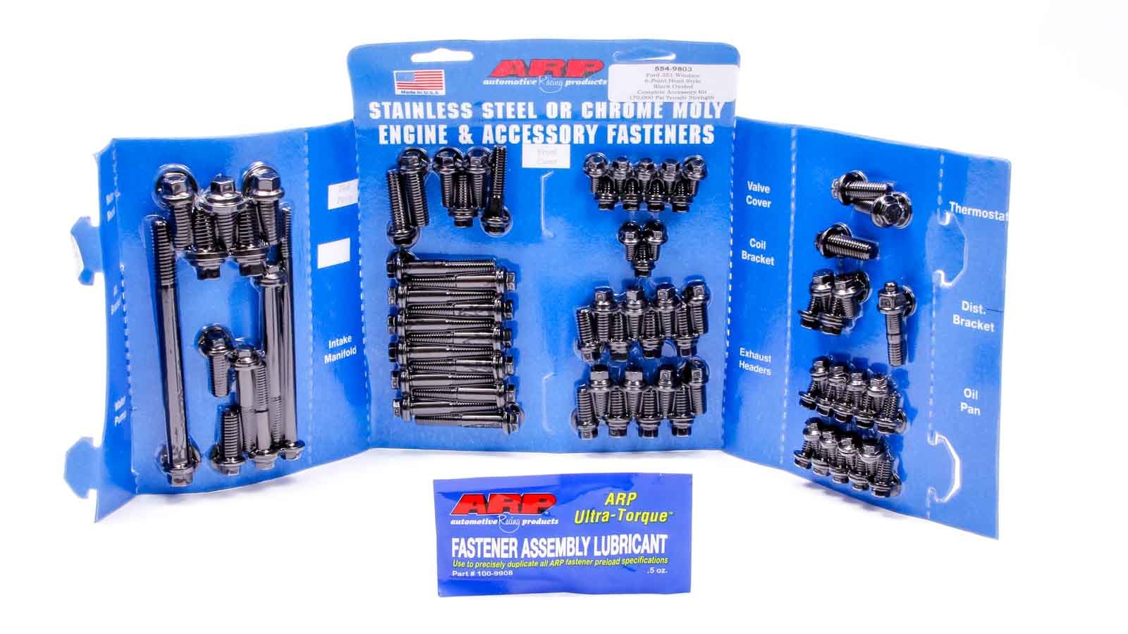 ARP SBF Complete Engine Fastener Kit 6pt 554-9803