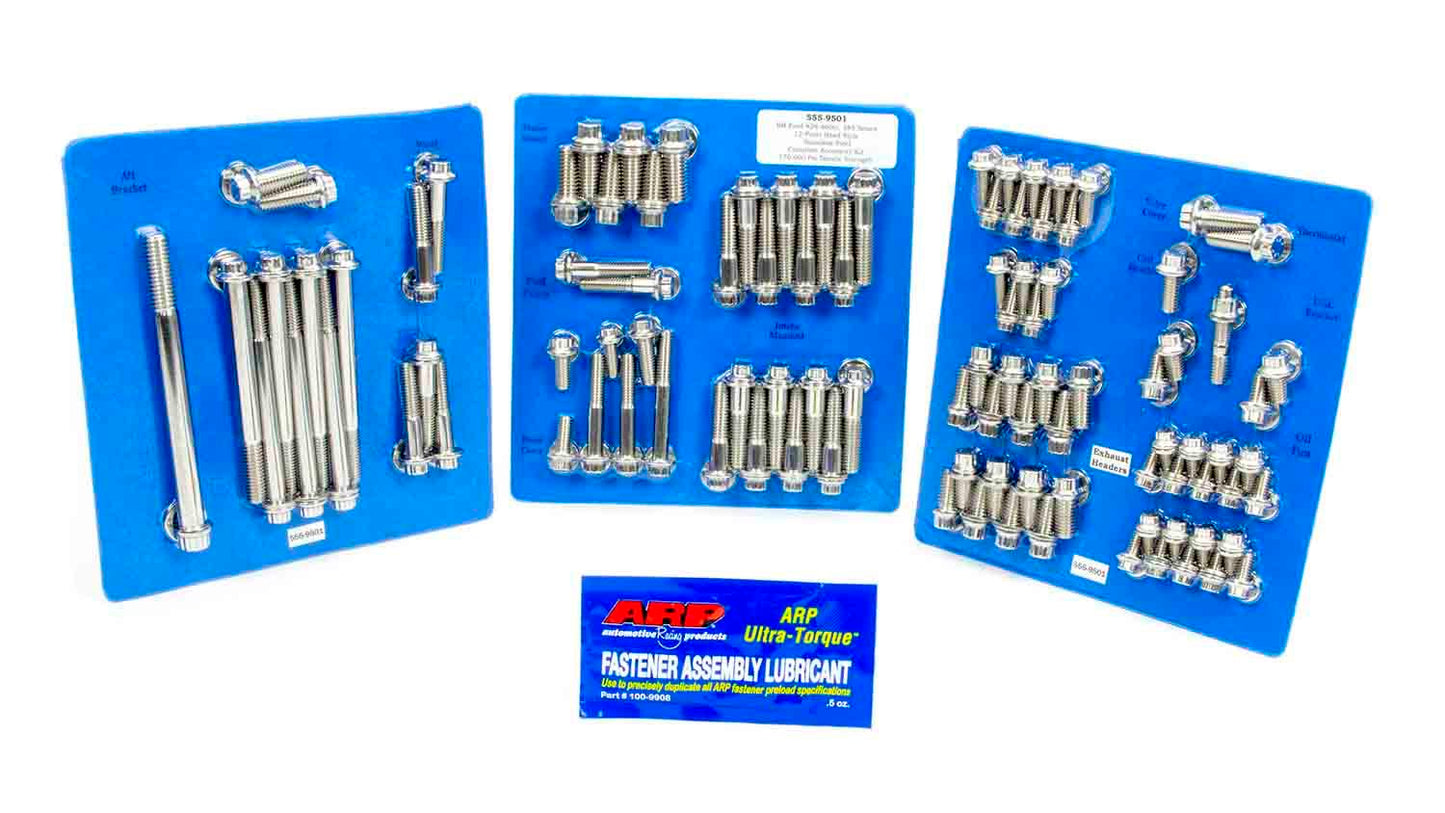 ARP BBF S/S Complete Engine Fastener Kit 12pt 555-9501
