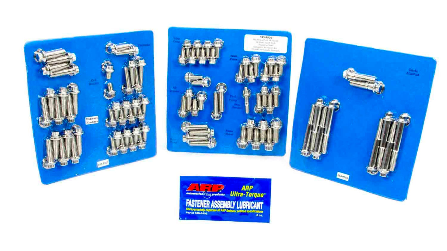 ARP BBF S/S Complete Engine Fastener Kit 12pt 555-9502