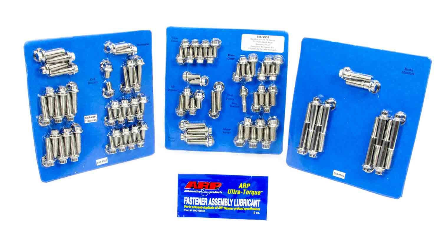 ARP BBF S/S Complete Engine Fastener Kit 12pt 555-9502