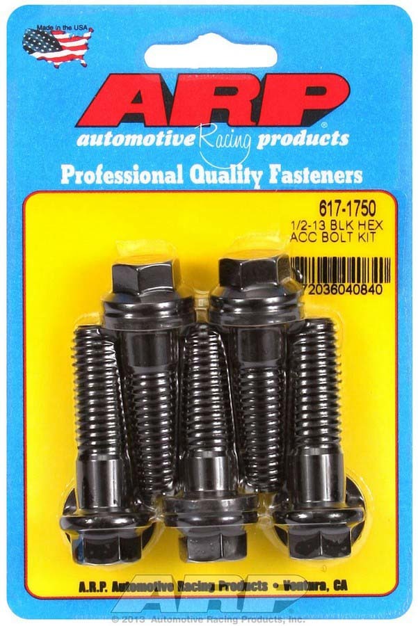 ARP Bolt Kit - 6pt (5) 1/2-13 x 1.750 617-1750