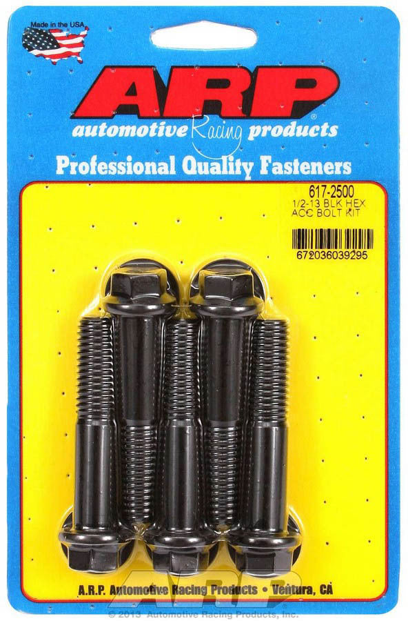 ARP Bolt Kit 6pt 5pk 1/2-13 x 2.500 617-2500