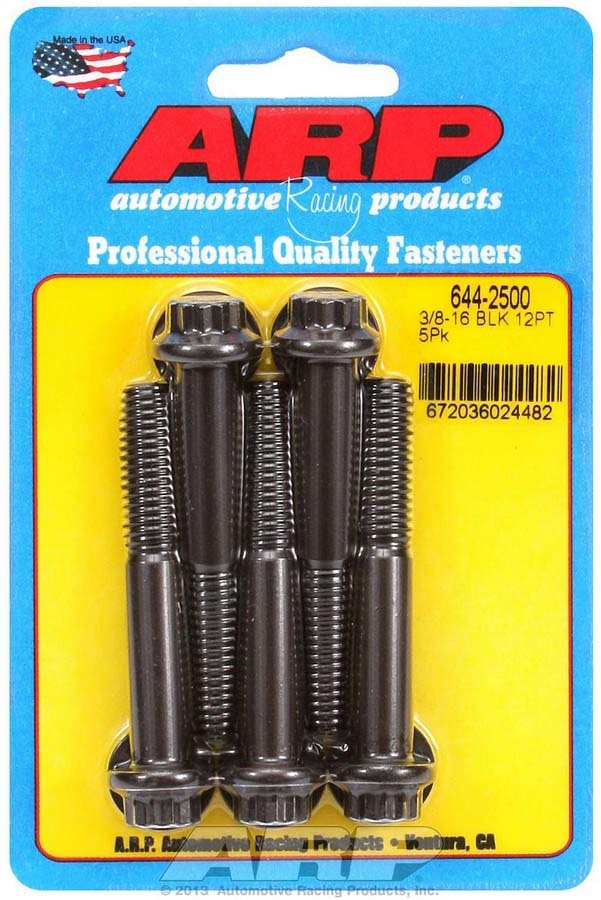ARP Bolt Kit - 12pt (5) 3/8-16 x 2.500 644-2500