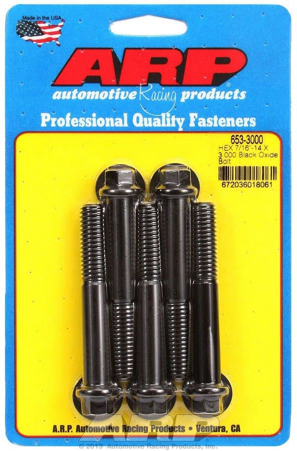 ARP Bolt Kit - 6pt (5) 7/16-14 x 3.000 653-3000