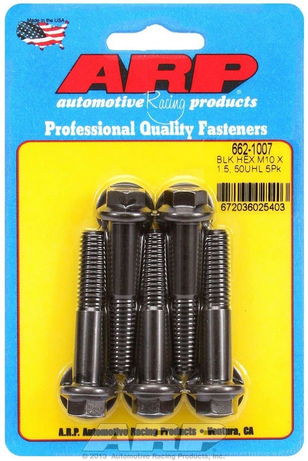 ARP Bolt Kit - 6pt (5pk) 10mm x 1.5 x 50mm 662-1007