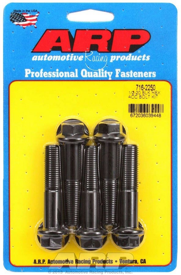 ARP Bolt Kit - 6pt (5pk) 1/2-20 x 2.250 716-2250