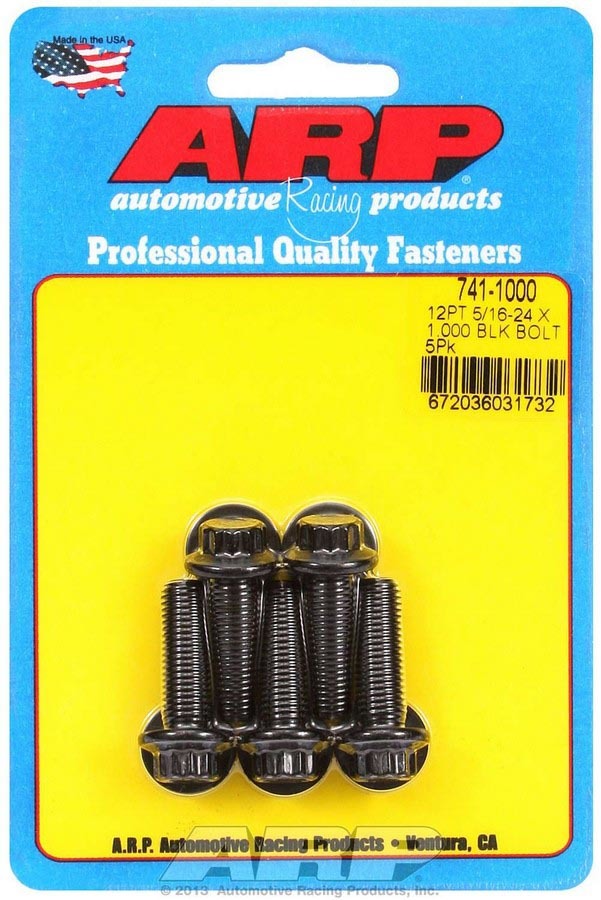 ARP Bolt Kit - 12pt (5) 5/16-24 x 1.000 741-1000