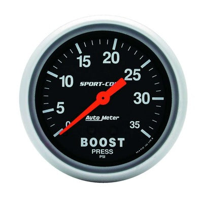AutoMeter 2-5/8" Boost Mechanical 0-35 psi