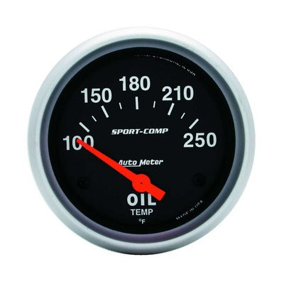 AutoMeter 2-5/8" Oil Temp Gauge 100-250 Degrees