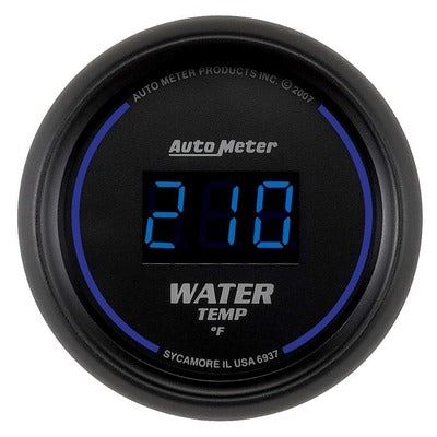 AutoMeter 2-1/16 Water Temp Gauge - 0-340 Degrees Digital