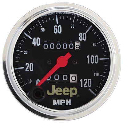 AutoMeter 3-3/8" 120 mph Speedometer - Jeep Series