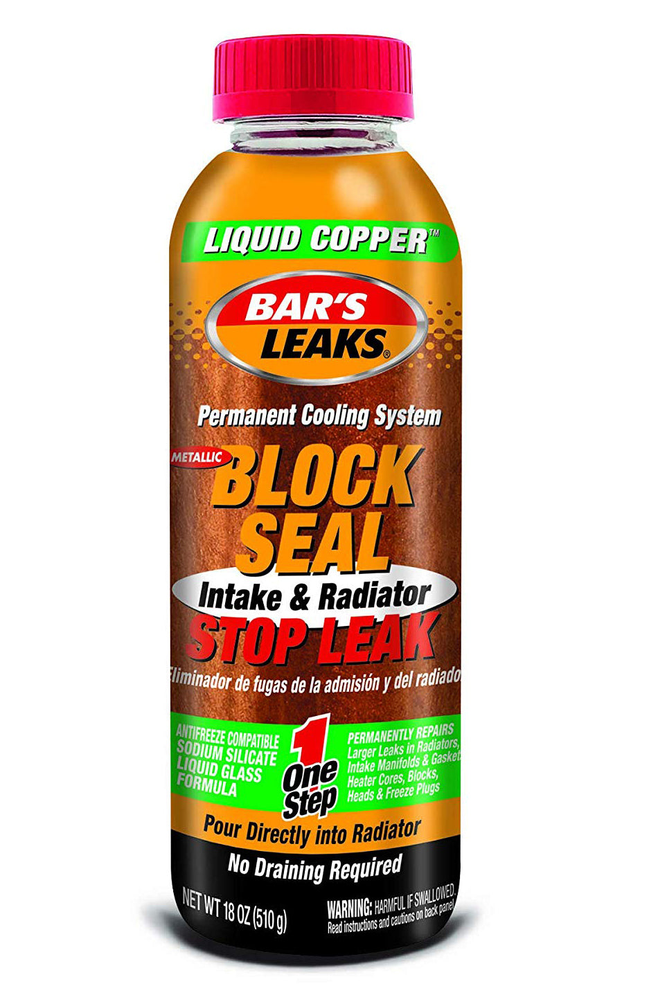 ATP Chemicals & Supplies Bar's Leak Block Seal Intake & Rad Stop Leak 1109