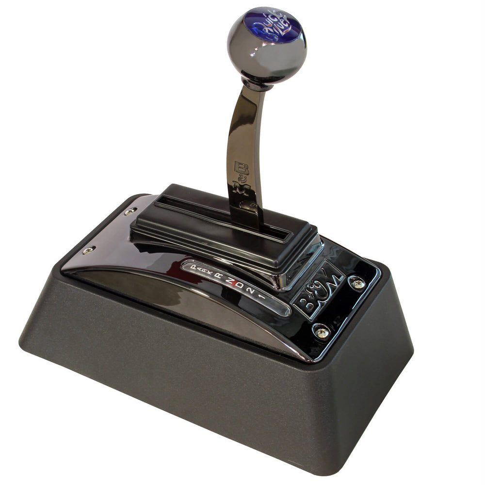 B&M Quick Silver 4-Speed Automatic Shifter Black 81683