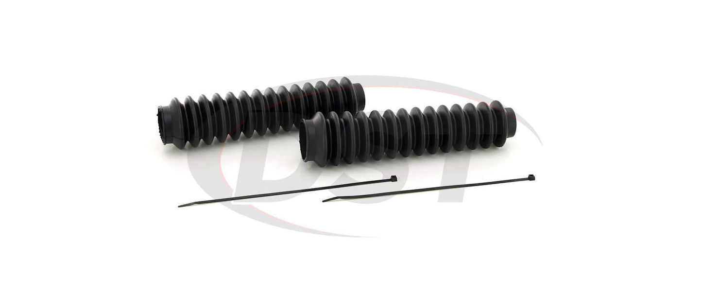 Daystar Shock Boots & Zip Ties B agged Pair Black KU20002BK