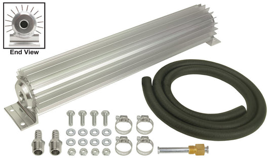 Derale Heat Sink Transmission Cooler 15" Long 3/8" NPT Inlet