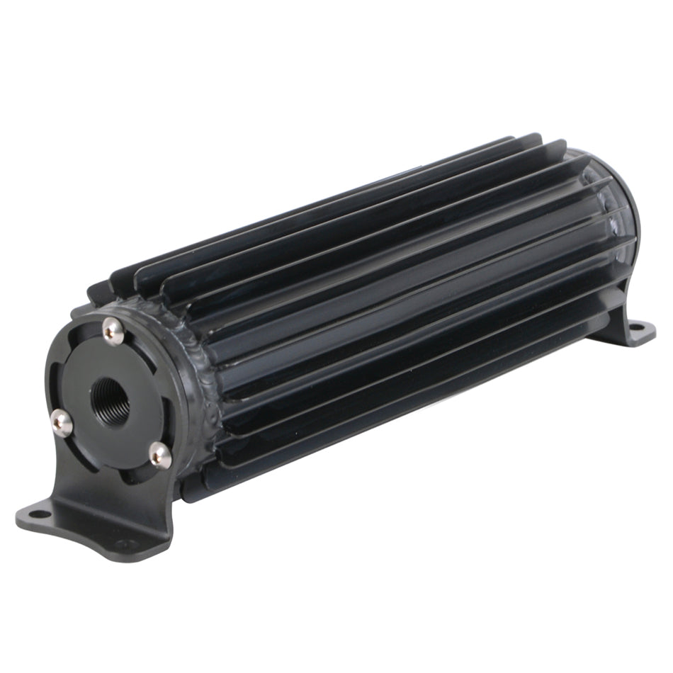 Derale Single-Pass Heat Sink Cooler 10" Black Anodized