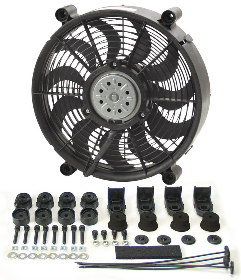 Derale 12" High Output RAD Fan Single