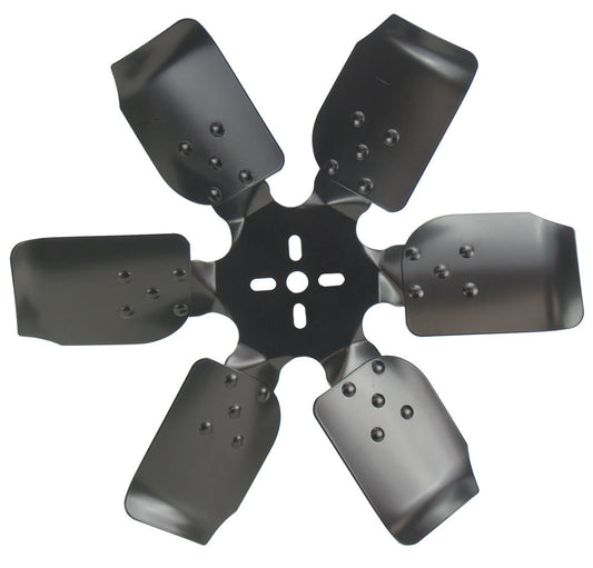 Derale 17" Standard Rotation Rigid Race Fan, Steel Blade