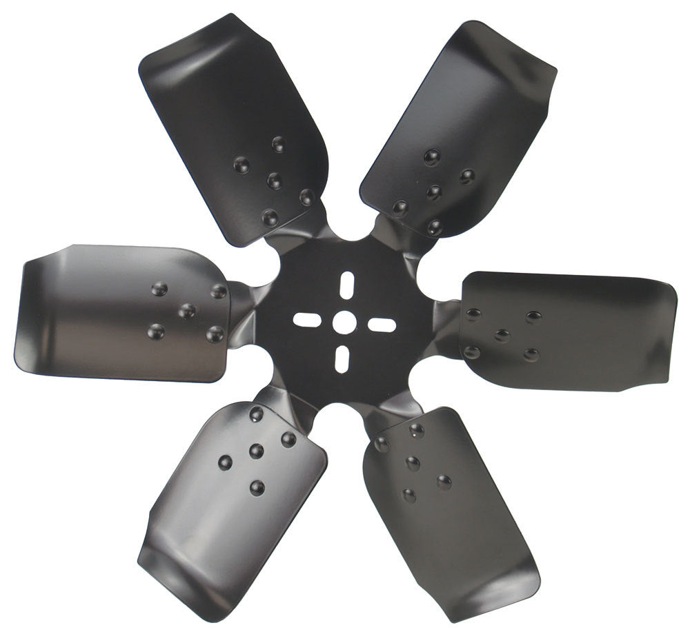 Derale 18" Standard Rotation Rigid Race Fan, Steel Blade