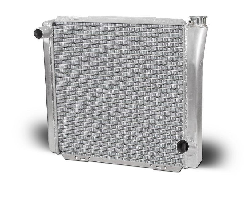 AFCO Racing Aluminum Radiator Circle Track 22 In Single Pass Chevy 2-1/4 In Core 80100N