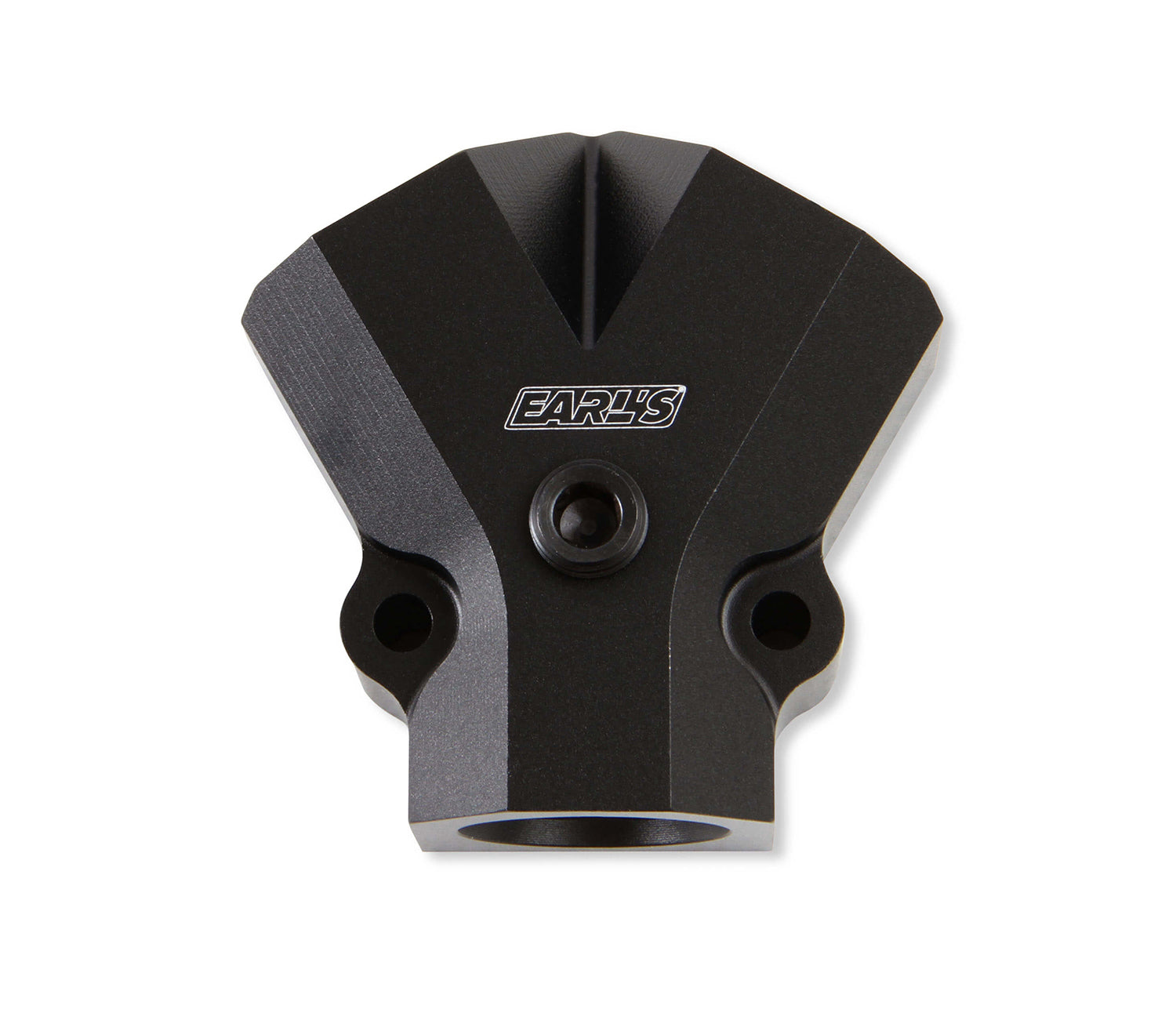 Earl's Fuel Y-Block 1/2" NPT Inlet-Dual 3/8" NPT Out 899