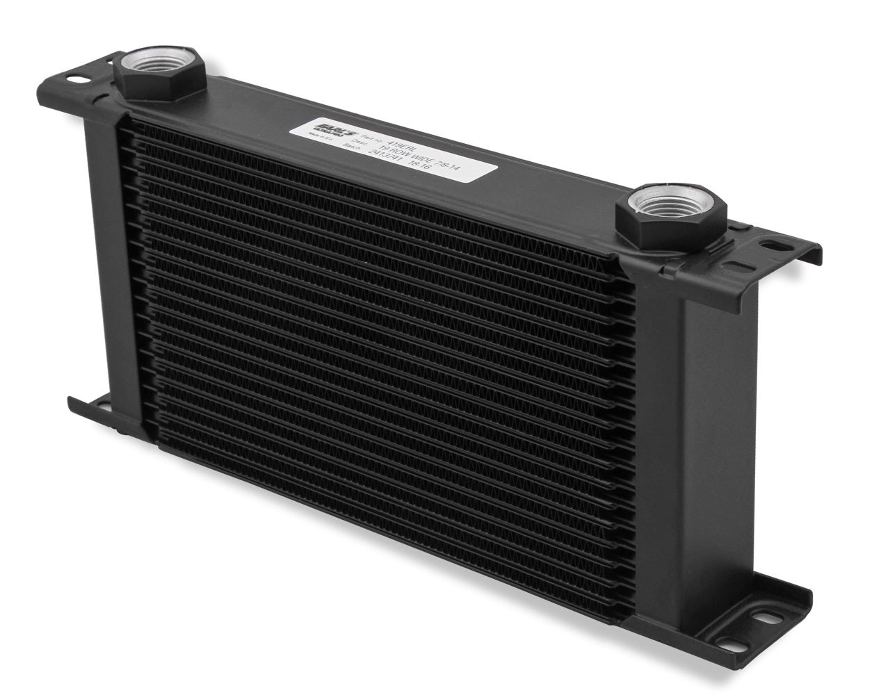 Earl's 19-Row Ulta-Pro Wide Oil Cooler - Black 899